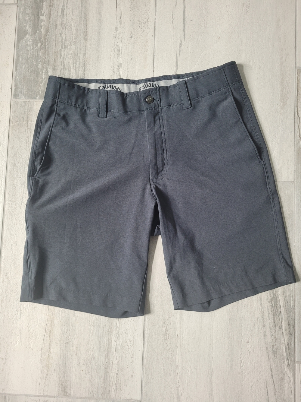 Callaway Men's Slate Blue Athletic Golf Shorts